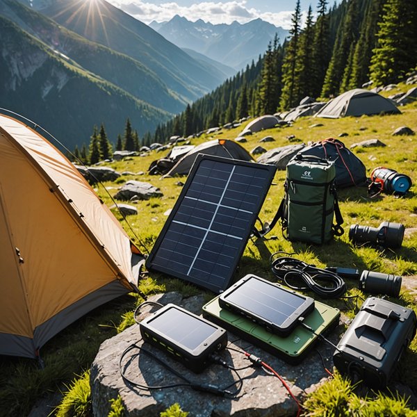 Quels sont les avantages des chargeurs solaires portables pour les campeurs et les randonneurs?